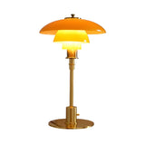 Creative Mini Glass Gold LED Multi-Layer Table Lamp Image - 2