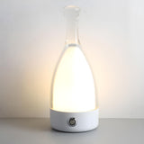 Creative Modern Bottle Shape Glass Ambience Table Lamp Image - 11