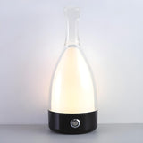 Creative Modern Bottle Shape Glass Ambience Table Lamp Image - 2