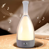 Creative Modern Bottle Shape Glass Ambience Table Lamp Image - 23