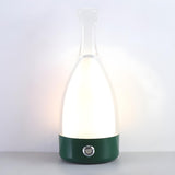 Creative Modern Bottle Shape Glass Ambience Table Lamp Image - 8