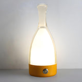 Creative Modern Bottle Shape Glass Ambience Table Lamp Image - 9