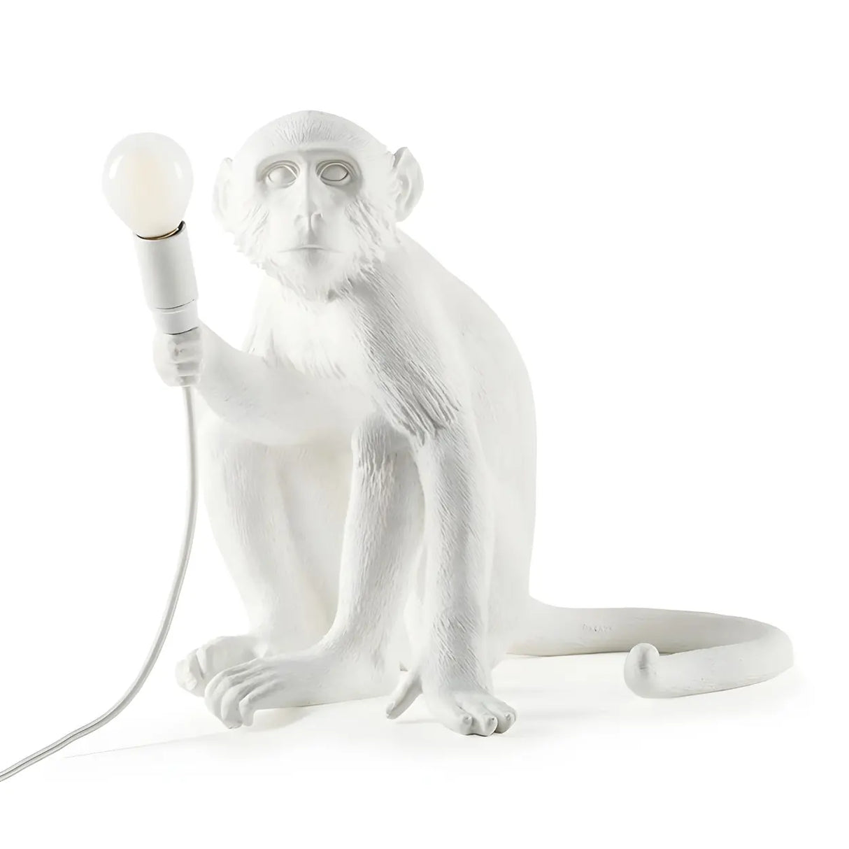 Creative Naked Bulb Ape Monkey Resin Decor Table Lamp Image - 6