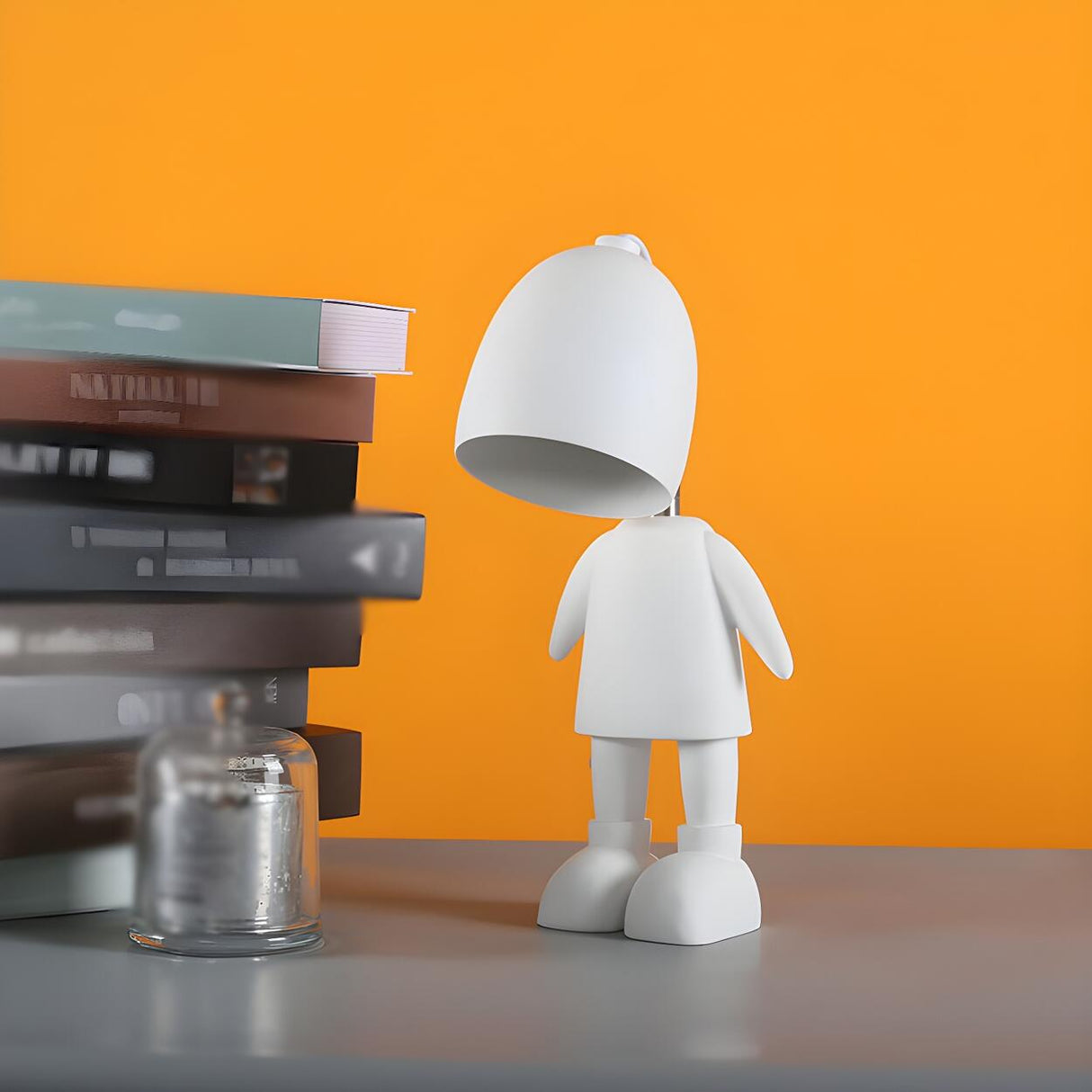 Creative Nordic Macaron Cute Figure Design Table Lamp Image - 13