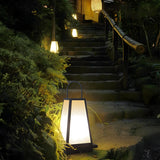 Creative Portable Cone Lantern Outdoor Floor Lamp Black Image - 11