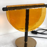 Creative Semicircular Sailing Metal Base Table Lamp Image - 11