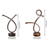 Creative Simple Musical Note LED Decorative Table Lamp Image - 10