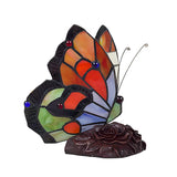 Creative Tiffany Butterfly Art Stained Glass Table Lamp Image - 5