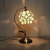 Creative Tiffany Cherry Ball Curved Arm Table Lamp Image - 2