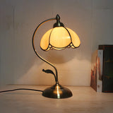 Creative Tiffany Cherry Ball Curved Arm Table Lamp Image - 25