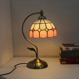 Creative Tiffany Cherry Ball Curved Arm Table Lamp Image - 27