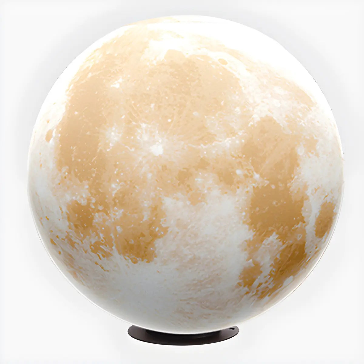 Creative White Moon Design Globe LED Outdoor Table Lamp Image - 9