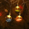 Cute Christmas Smiling Snowman LED String Lights Image - 7