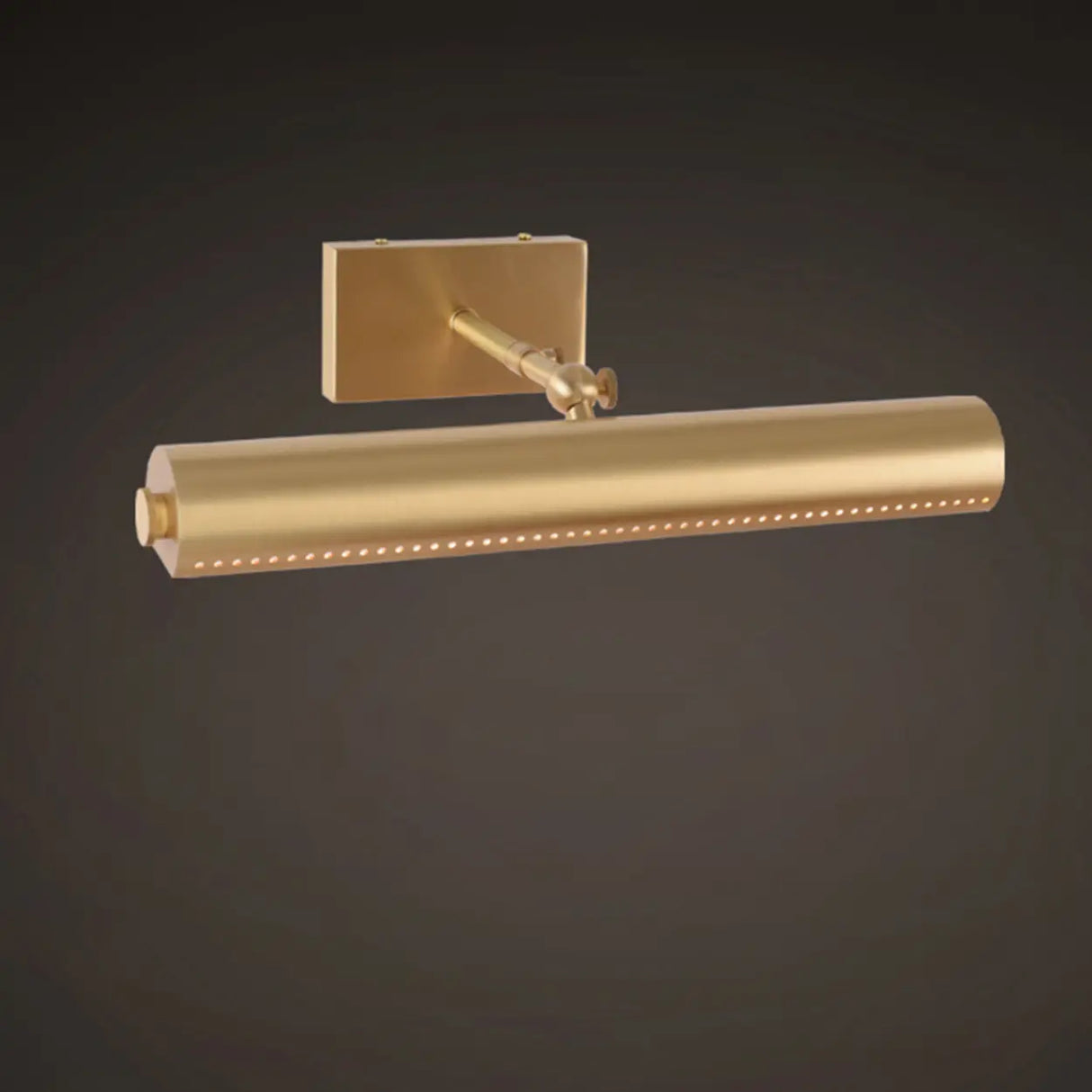 Cylinder Modern Gold Bathroom Vanity Light Fixture Image - 2