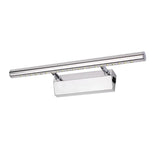 Cylinder Modern Stainless Steel Bathroom Vanity Light Image - 3