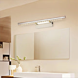 Cylinder Modern Stainless Steel Bathroom Vanity Light Image - 7