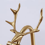 Decorative Antler Design Gold LED Vanity Light Image - 14