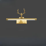 Decorative Antler Design Gold LED Vanity Light Image - 6