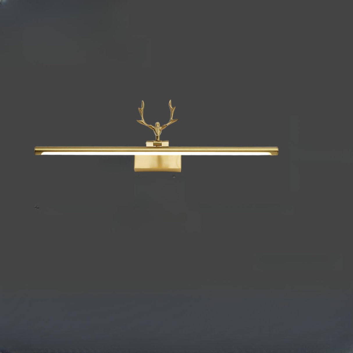 Decorative Antler Design Gold LED Vanity Light Image - 8