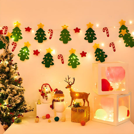 Decorative Christmas Ornaments LED String Light Set Image - 1