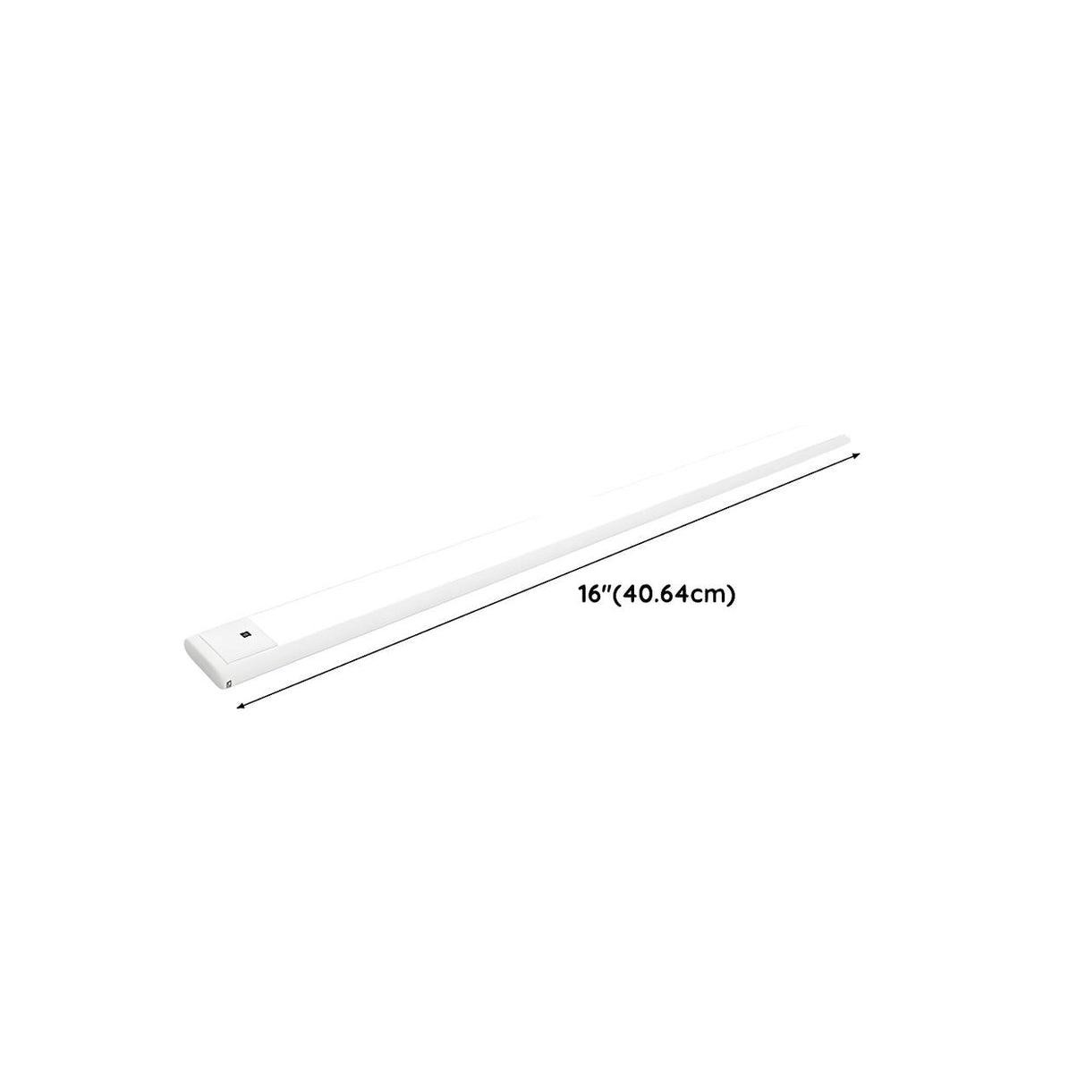 Desk Slim Strip White LED Flush Mount Ceiling Light Image - 10