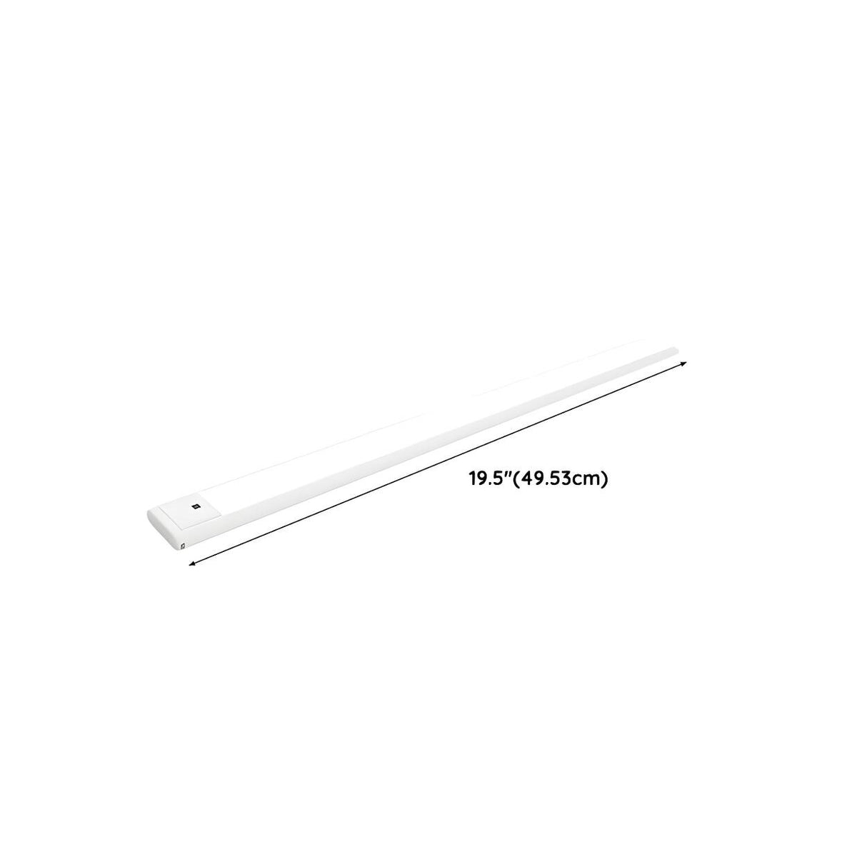 Desk Slim Strip White LED Flush Mount Ceiling Light Image - 11