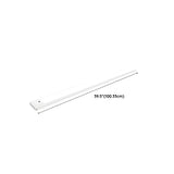 Desk Slim Strip White LED Flush Mount Ceiling Light Image - 17