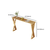 Double Pedestal Solid Wood Natural High Bar Table Set #size