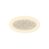 Dreamy Pink Round Starry LED Flush Mount Ceiling Light Image - 9