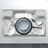 Drop-In Sound Dampening Kitchen Sink with Sponge Holder Image - 9