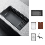 Drop-In Stainless Steel Kitchen Sink with Overflow Hole Image - 2