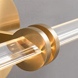 Dual Glass Tubes Gold LED Bathroom Vanity Light  Image - 11