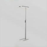 Dual Light Panels Modern Rectangular LED Floor Lamp Image - 2