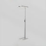 Dual Light Panels Modern Rectangular LED Floor Lamp Image - 2