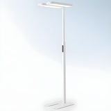 Dual Light Panels Modern Rectangular LED Floor Lamp Image - 5