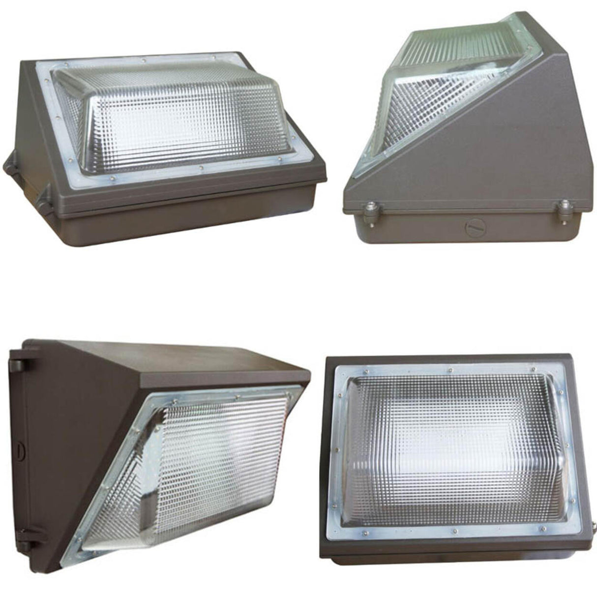 Durable Grey Outdoor LED Wall Pack Light Image - 4