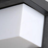 Durable Waterproof Black Square Outdoor Wall Sconce Image - 21