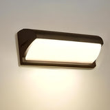 Durable Waterproof Black Square Outdoor Wall Sconce Image - 7