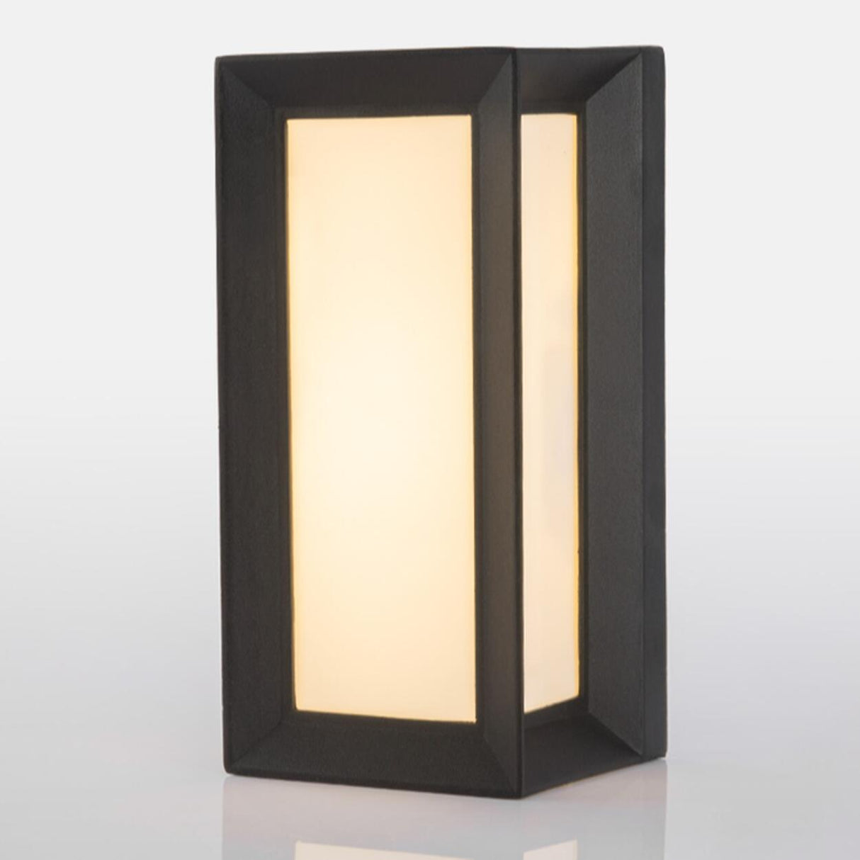 Durable Waterproof Black Square Outdoor Wall Sconce Image - 8