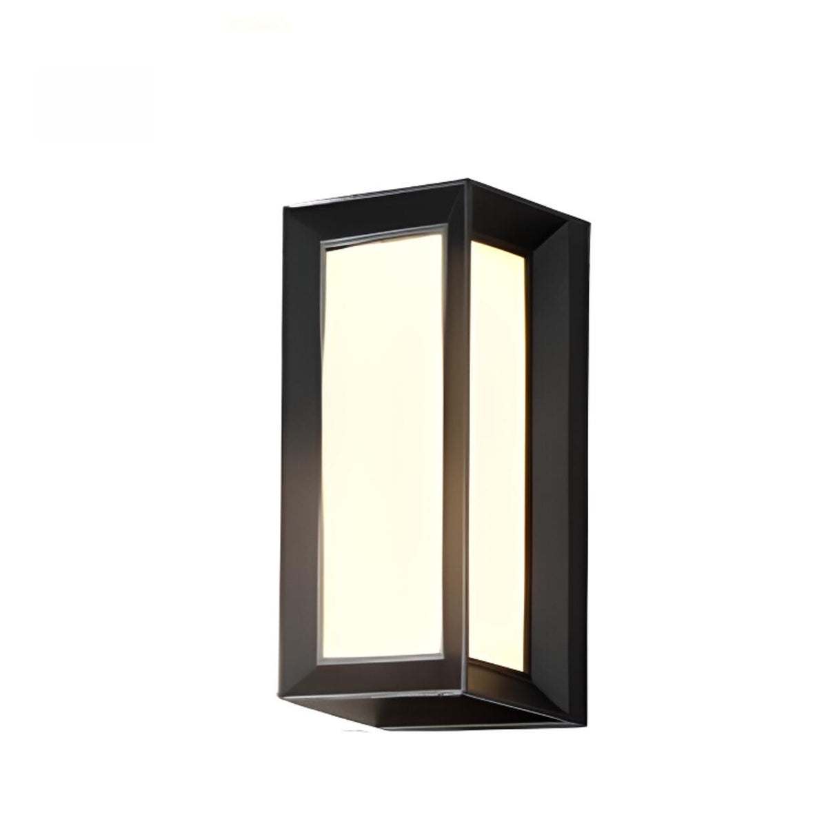 Durable Waterproof Black Square Outdoor Wall Sconce Image - 9