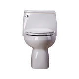 Economical One-Piece Ceramic Siphon White Compact Toilet Image - 6