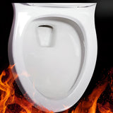 Economical One-Piece Ceramic Siphon White Compact Toilet Image - 7