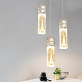 Eiffel Tower Crystal LED Sparkle Crystal Pendant Light Image - 11