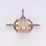 Elegant 3-Light Clear Glass Brass LED Vanity Light  Image - 5