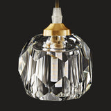 Elegant 3-Light Globe Crystal Island Pendant Light Image - 7