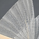 Elegant Artistic Clear Butterfly Bedroom Pendant Light Image - 10