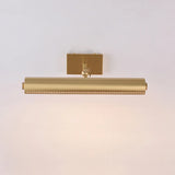 Elegant Beaded Gold Geometric LED Vanity Wall Light Image - 5