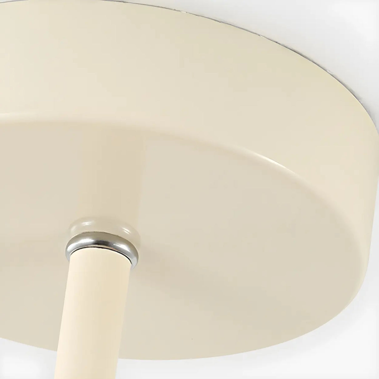 Elegant Bell-Shaped Metal Semi-Flush Mount Ceiling Lamp Image - 7