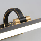 Elegant Black Rectangular Bathroom Vanity Light  Image - 11