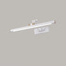 Elegant Brass LED Linear Adjustable Metal Vanity Light Image - 16